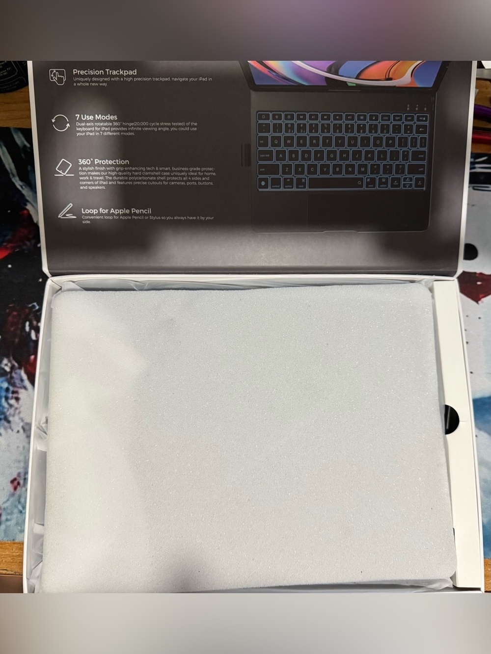 Typecase Touch Wireless Keyboard Case for iPad - Picture 4 of 9